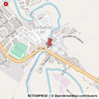 Mappa Viale IV Novembre, 1, 61049 Urbania, Pesaro e Urbino (Marche)