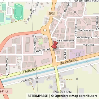 Mappa Via Nazario Sauro, 133, 56021 Cascina, Pisa (Toscana)