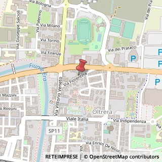 Mappa Via Fiorentina, 43A, 56025 Pontedera PI, Italia, 56025 Pontedera, Pisa (Toscana)