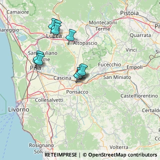 Mappa Via Vittorio Alfieri, 56025 Pontedera PI, Italia (13.67455)