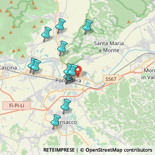 Mappa Km 22 N. Snc, 56025 Pontedera PI, Italia (3.81917)