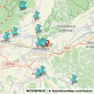 Mappa Km 22 N. Snc, 56025 Pontedera PI, Italia (5.335)
