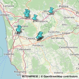 Mappa Via del Gelso, 56025 Pontedera PI, Italia (14.6675)