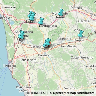 Mappa Via della Virgola, 56025 Pontedera PI, Italia (15.97154)