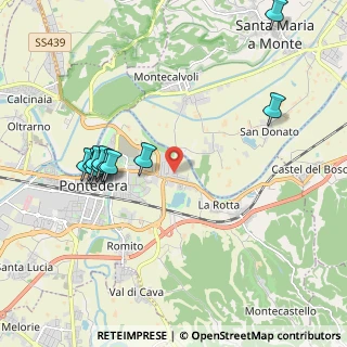 Mappa Via della Virgola, 56025 Pontedera PI, Italia (2.20182)