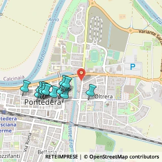 Mappa Via Vittorio Veneto, 56025 Pontedera PI, Italia (0.49313)