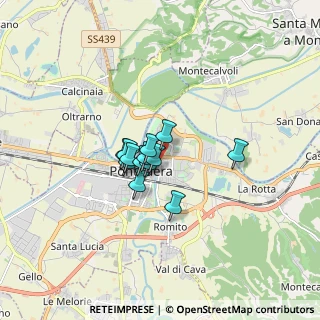 Mappa Via Vittorio Veneto, 56025 Pontedera PI, Italia (0.98462)