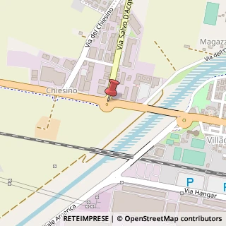 Mappa Via Salvo D'Acquisto,  1, 66050 Pontedera, Pisa (Toscana)