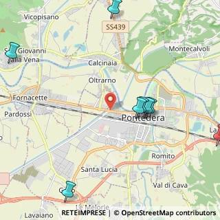 Mappa Via Tosco Romagnola Ovest, 56025 Pontedera PI, Italia (3.25)