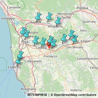 Mappa Via Tosco Romagnola Ovest, 56025 Pontedera PI, Italia (14.288)