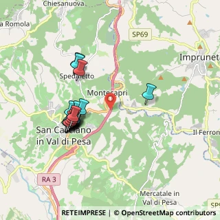 Mappa Raccordo Autostradale Firenze - Siena, 50026 San Casciano In Val di Pesa FI, Italia (1.81)