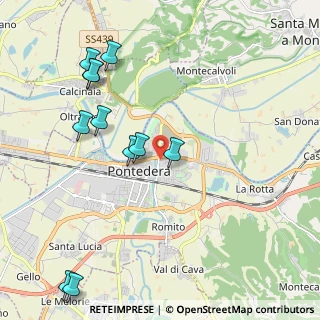 Mappa Via Fiorentina, 56025 Pontedera PI, Italia (2.46818)