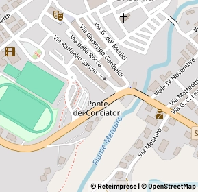 Mappa 61049 Urbania PU, Italia (0.10769)