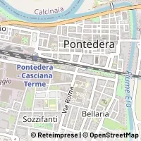 Karte Pontedera