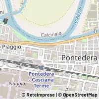 Hartă Pontedera