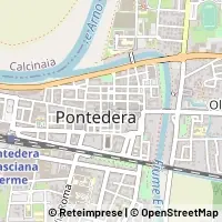 Mapa Pontedera