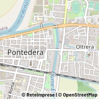地図 Pontedera