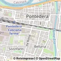 Hartă Pontedera