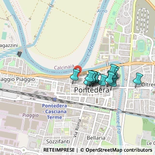 Mappa Via Nino Bixio, 56025 Pontedera PI, Italia (0.35688)
