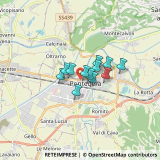 Mappa Via Carlo Pisacane, 56025 Pontedera PI, Italia (1)