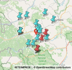 Mappa Urbania, 61049 Urbania PU, Italia (5.941)