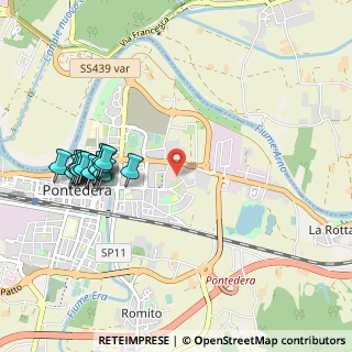Mappa Via Indipendenza snc presso Centro Commerciale, 56025 Pontedera PI, Italia (1.1425)