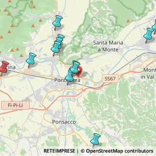 Mappa Via Indipendenza snc presso Centro Commerciale, 56025 Pontedera PI, Italia (5.12)