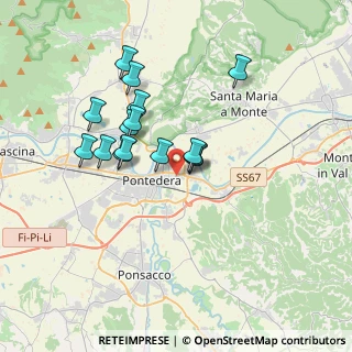 Mappa Via Indipendenza snc presso Centro Commerciale, 56025 Pontedera PI, Italia (3.154)
