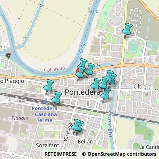 Mappa Piazza Arno, 56025 Pontedera PI, Italia (0.43)