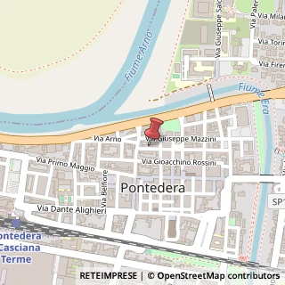 Mappa Via San Faustino, 9, 56025 Pontedera, Pisa (Toscana)