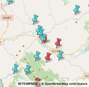 Mappa Via Giuseppe Mazzini, 61049 Urbania PU, Italia (6.1005)