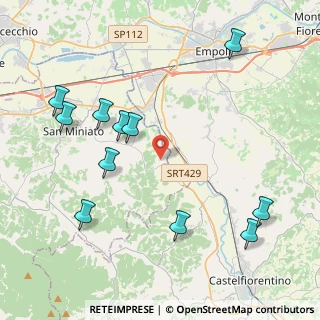 Mappa Via Elsa, 56028 San Miniato PI, Italia (4.94182)