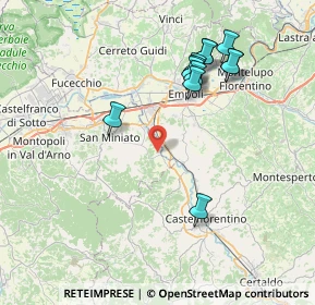 Mappa Via Elsa, 56028 San Miniato PI, Italia (8.07667)