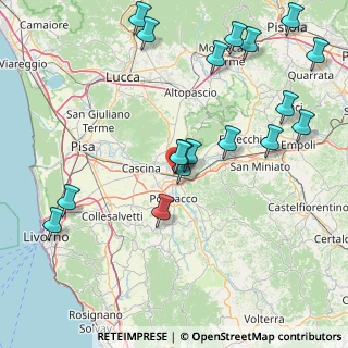 Mappa Via Goffredo Mameli, 56025 Pontedera PI, Italia (19.40556)