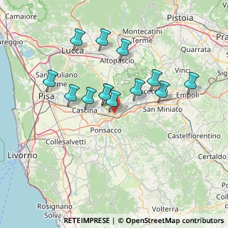 Mappa Via Tommaso Edison, 56025 Pontedera PI, Italia (13.29538)