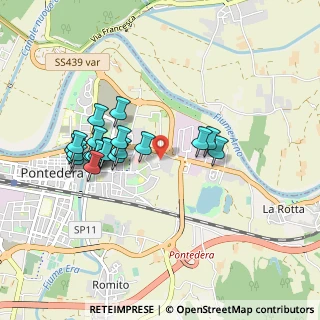 Mappa Via Tosco Romagnola Est, 56025 Pontedera PI, Italia (0.8655)
