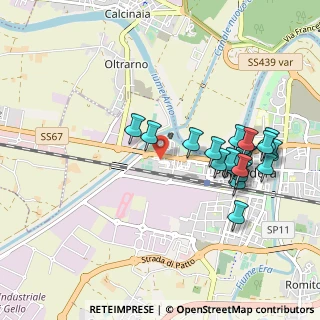 Mappa Piazza Donna Paola Piaggio, 56025 Pontedera PI, Italia (1.024)