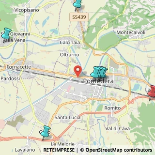Mappa Piazza Donna Paola Piaggio, 56025 Pontedera PI, Italia (3.22364)