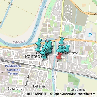 Mappa Piazza della Concordia, 56025 Pontedera PI, Italia (0.2365)