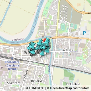 Mappa Piazza della Concordia, 56025 Pontedera PI, Italia (0.2815)