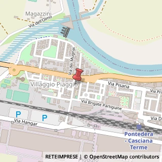 Mappa Via XXIV Maggio, 13, 56025 Pontedera, Pisa (Toscana)