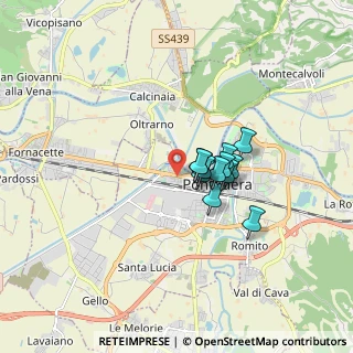 Mappa Via XXIV Maggio, 56025 Pontedera PI, Italia (1.09333)
