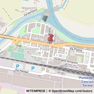 Mappa Via Tosco Romagnola, 129, 56025 Pontedera, Pisa (Toscana)