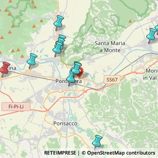 Mappa Via Indipendenza c, 56025 Pontedera PI, Italia (5.08417)