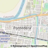Mapa Pontedera