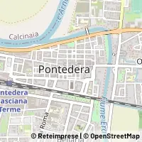 Karte Pontedera