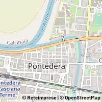 Map Pontedera