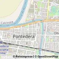 Mapa Pontedera