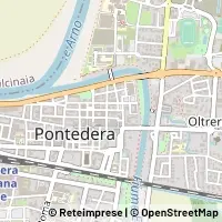 地図 Pontedera