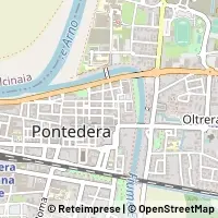 Kaart Pontedera